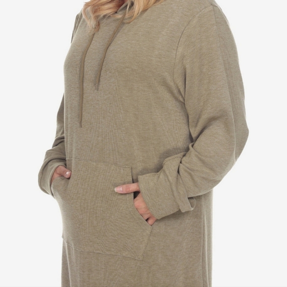 WHITE MARK SWEATSHIRT DRESS NWT - Picture 3 of 5